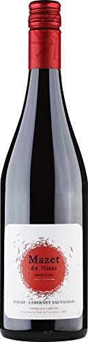 Domaine de Nizas Mazet de Nizas Syrah-Cabernet Sauvignon FR-BIO-01* Pays d'Oc 2022 Wein (1 x 0.75 l) von Domaine de Nizas