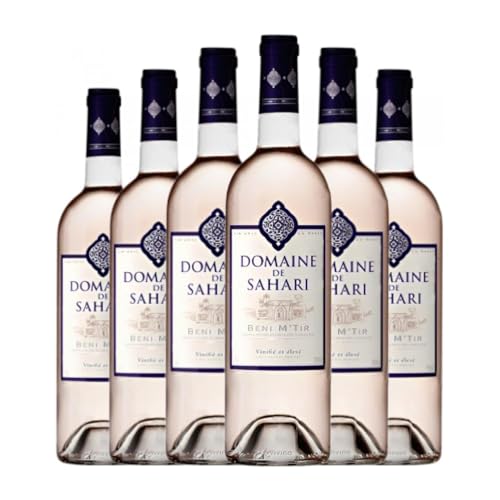 Domaine de Sahari Vin Gris Jung 75 cl Rosé-Wein (Karton mit 6 Flaschen von 75 cl) von Domaine de Sahari