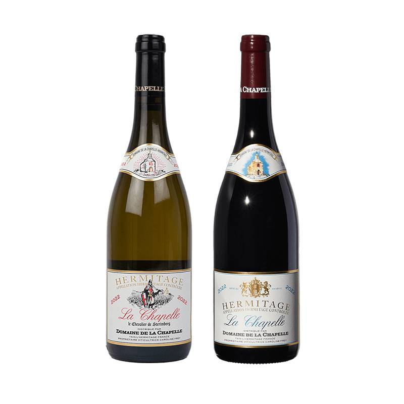 Domaine de la Chapelle : Caisse Hermitage Rouge et Blanc 2022 von Domaine de la Chapelle