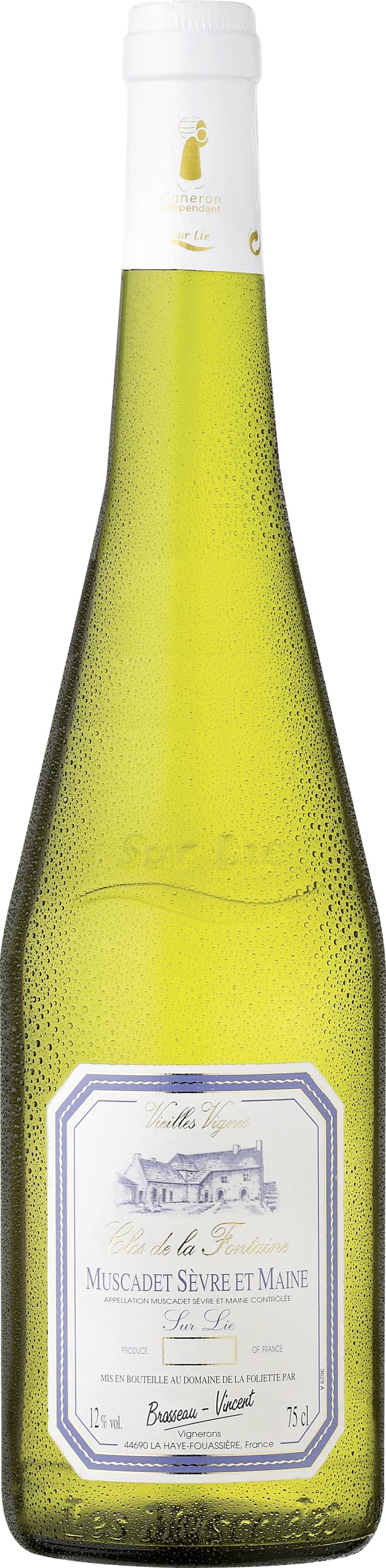 Clos de la Fontaine Muscadet Sèvre et Maine Sur Lie