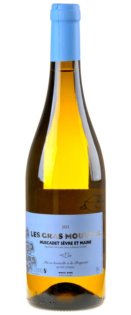 Domaine de la Pépière Les Gras Moutons Muscadet Sèvre-et-Maine sur lie Bio 2021 von Domaine de la Pépière