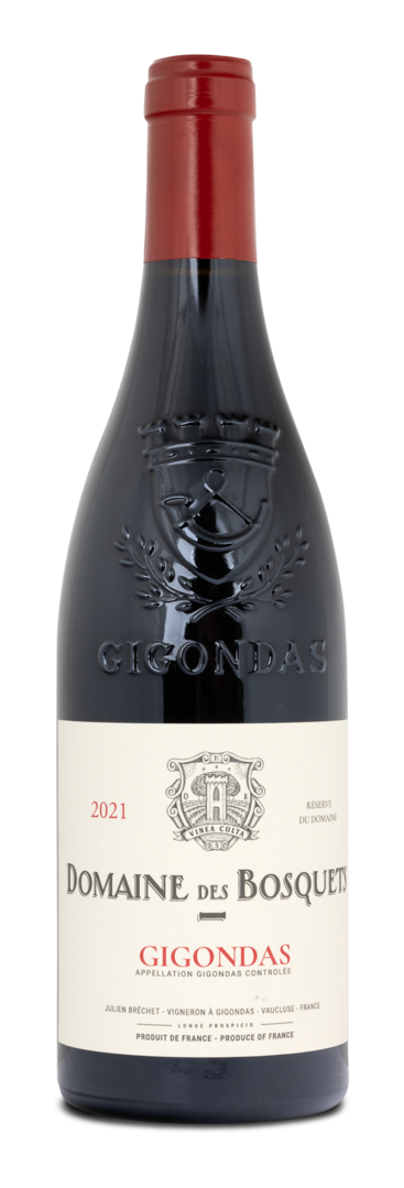 2021 Gigondas Rouge AC Réserve von Domaine des Bosquets