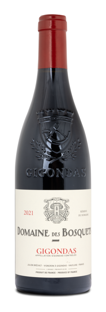 2021 Gigondas Rouge AC Réserve von Domaine des Bosquets