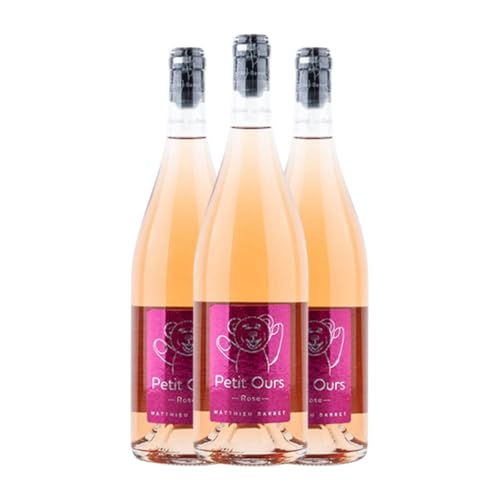 Coulet Petit Ours Rosé Grenache Côtes du Rhône 75 cl Rosé-Wein (Karton mit 3 Flaschen von 75 cl) von Domaine du Coulet