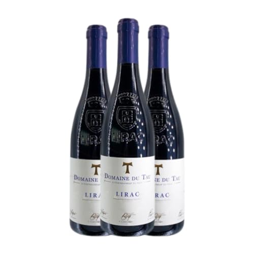 Domaine du Tau Lirac Jung 75 cl Rotwein (Karton mit 3 Flaschen von 75 cl) von Domaine du Tau