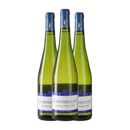 Landron Amphibolite Nature Muscadet-Sèvre et Maine 75 cl Weißwein (Karton mit 3 Flaschen von 75 cl) von Domaines Landron