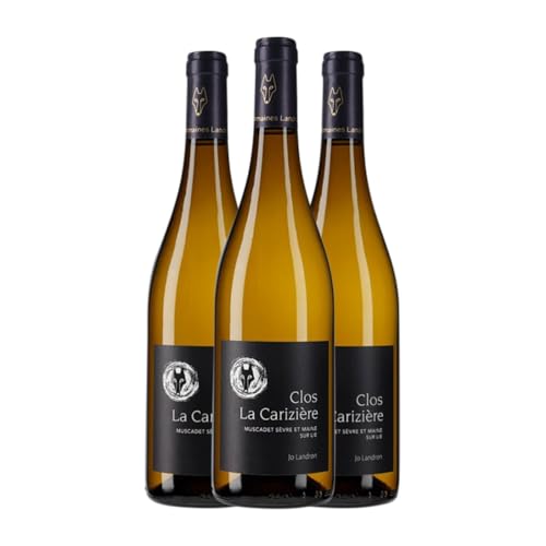 Landron Le Clos La Carizière Melon de Bourgogne Muscadet-Sèvre et Maine 75 cl Weißwein (Karton mit 3 Flaschen von 75 cl) von Domaines Landron