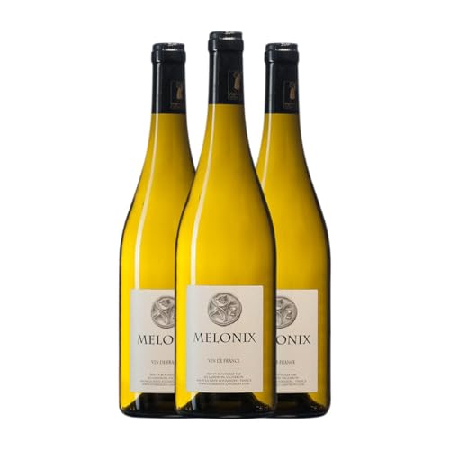 Landron Melonix Melon de Bourgogne 75 cl Weißwein (Karton mit 3 Flaschen von 75 cl) von Domaines Landron