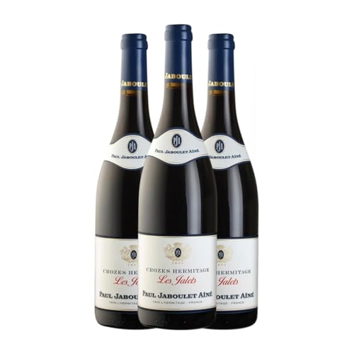 Paul Jaboulet Aîné Les Jalets Syrah Crozes-Hermitage 75 cl Rotwein (Karton mit 3 Flaschen von 75 cl) von Domaines Paul Jaboulet Aîné