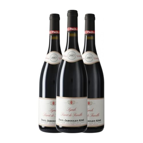 Paul Jaboulet Aîné Secret de Famille Syrah 75 cl Rotwein (Karton mit 3 Flaschen von 75 cl) von Domaines Paul Jaboulet Aîné