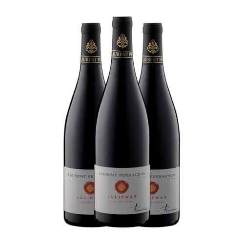 Laurent Perrachon Clos des Chers Gamay Juliénas 75 cl Rotwein (Karton mit 3 Flaschen von 75 cl) von Domains Laurent Perrachon et Fils