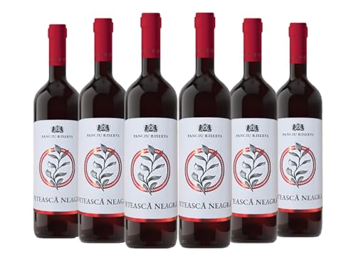 Domeniile Panciu | Panciu Riserva - Feteasca Neagra - Rumänischer Rotwein trocken | Weinpaket (6 x 0.75 L) D.O.C. – C.M.D. von Domeniile Panciu