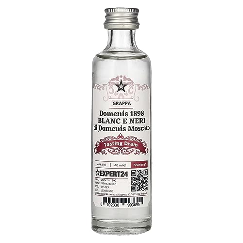 Domenis 1898 BLANC E NERI di Domenis Moscato Grappa 40% Vol. 0,04l von Domenis 1898