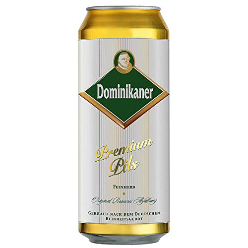 Dominikaner Premium Pils 24 x 0,5l Dosen inkl. Pfand von Dominikaner