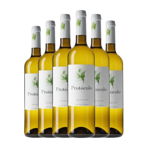 Dominio de Eguren Protocolo Ecológico Blanco 75 cl Weißwein (Karton mit 6 Flaschen von 75 cl) von Dominio de Eguren