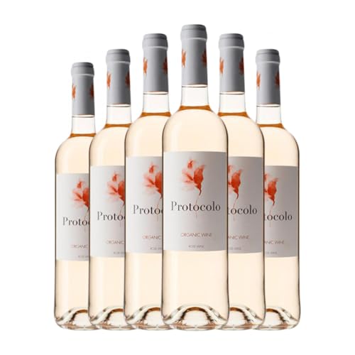 Dominio de Eguren Protocolo Ecológico Rosado 75 cl Rosé-Wein (Karton mit 6 Flaschen von 75 cl) von Dominio de Eguren