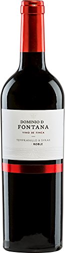 6x 0,75l - 2017er - Dominio de Fontana - Roble - Tempranillo & Syrah - Uclés D.O. - Spanien - Rotwein trocken von Dominio de Fontana