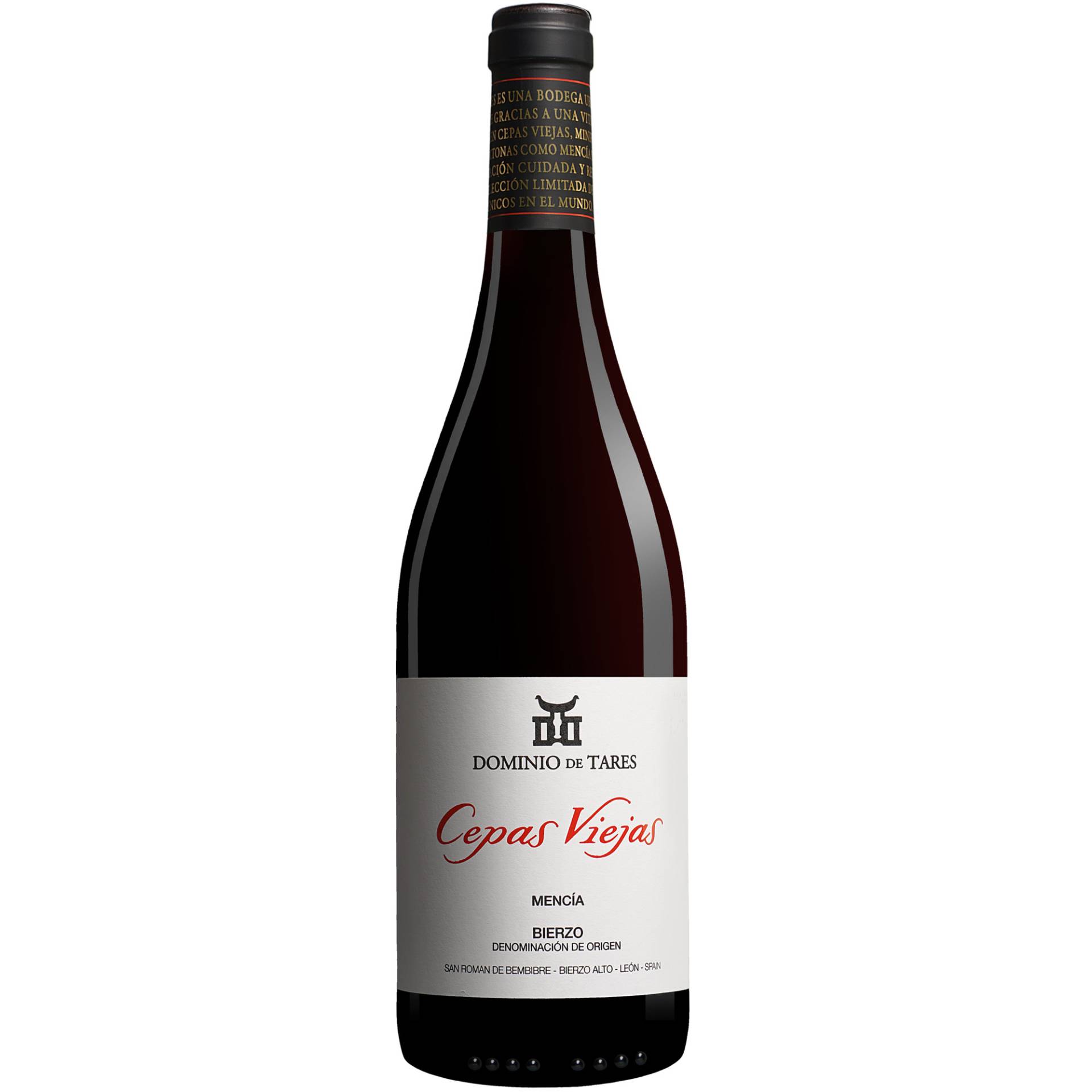 Dominio de Tares »Cepas Viejas« Mencía 2021  0.75L 14.5% Vol. Rotwein Trocken aus Spanien von Dominio de Tares