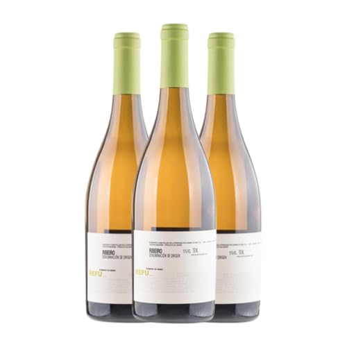 Dominio do Bibei Refu Treixadura Ribeiro 75 cl Weißwein (Karton mit 3 Flaschen von 75 cl) von Dominio do Bibei