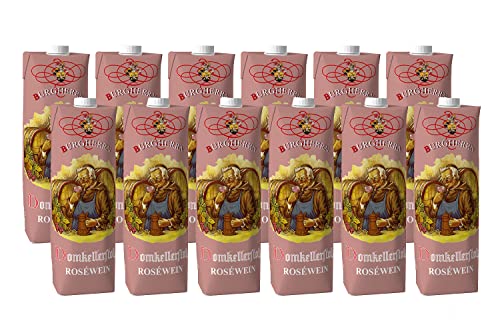 12x Domkellerstolz Roséwein Rosewein Rosé Tafelwein (12x1l) von Domkellerstolz