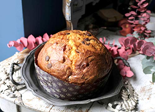 Panettone Domori Con Arancia Candita E Gocce Di Ciocciolata 1 Kg von Domori