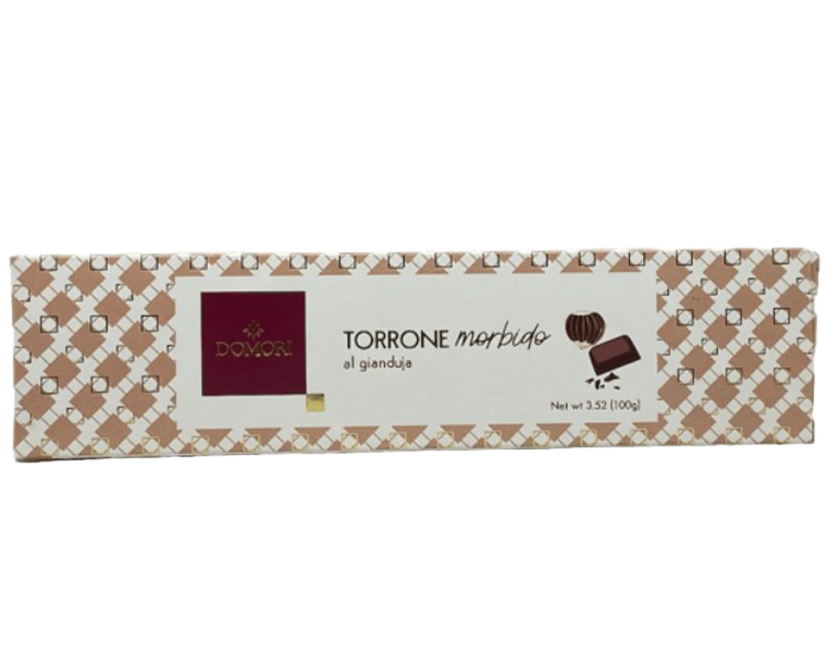 Torrone morbido al gianduja von Domori