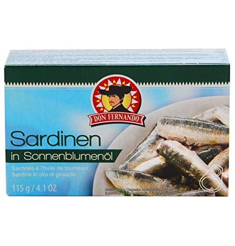 Sardinen in Pflanzenöl 115g Dose Don Fernando von Don Fernando