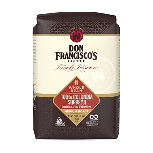 Don Francisco's 100 % Kolumbien Supremo Vollbohnenkaffee (590 ml Beutel) von Don Francisco's