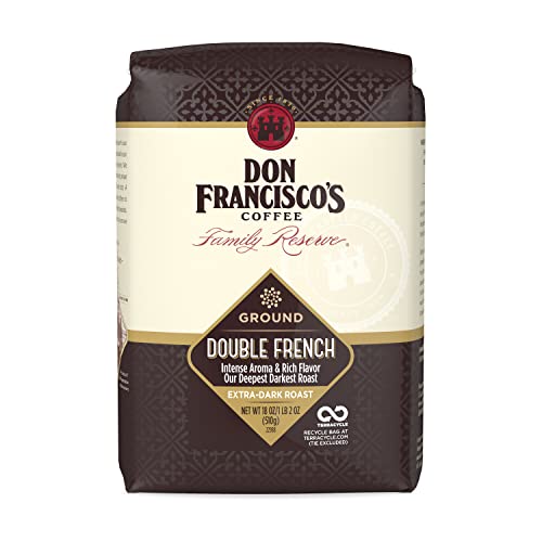 Don Francisco's Doppelter französischer dunkler gerösteter gemahlener Kaffee (530 ml Beutel) von Don Francisco's