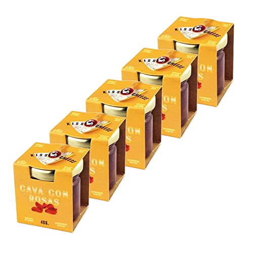 5 x Marmelade aus Cava und Rosen – Topf 40 g von Don Gastronom