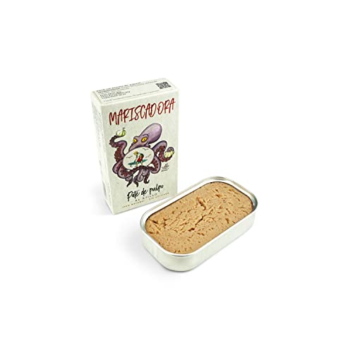 Knoblauch-Rillette Oktopus – Dose 90 g von Don Gastronom