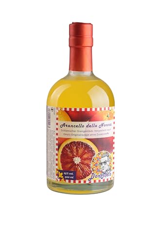 Don Melo Arancello della Nonna – 500ml Orangenlikör 25% vol. - aus italienischen Orangen, vegan & ohne künstliche Zusatzstoffe - aromatischer Likör, ideal als Aperitiv oder Digestiv von Don Melo