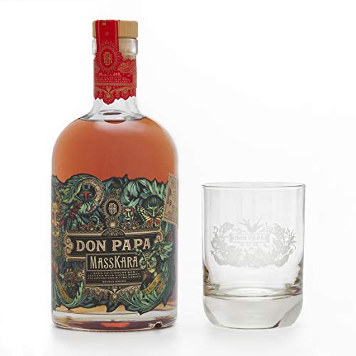 Don Papa Masskara Geschenkset inklusive drei Gläser von Don Papa Rum-Don Papa Rum