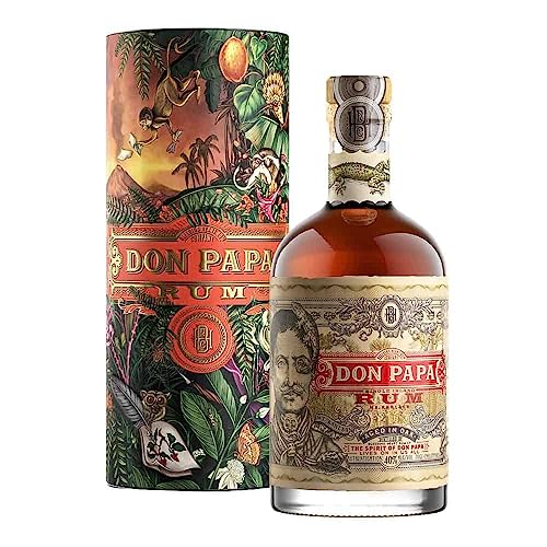 Don Papa 7 Premium Rum/Single Island / 0,7 L / 40% / Eternal Spring in Sugarlandia ECO Tube/Canister von Don Papa