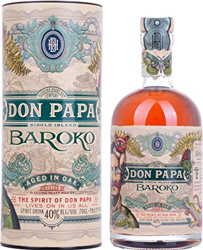 Don Papa BAROKO 40% Vol. 0,7l in Geschenkbox von Don Papa