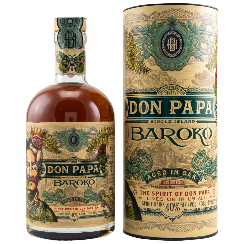 Don Papa Baroko 40% vol. 0,7l von Don Papa