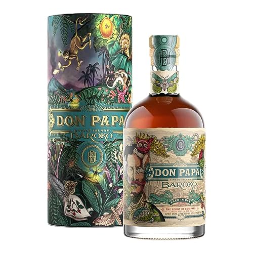 Don Papa Baroko Single Island + Exclusive Eternal Spring in Sugarlandia ECO Tube. 0,7L 40% von Don Papa