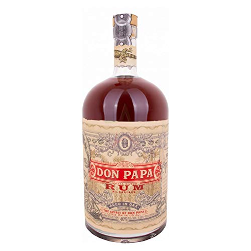 Don Papa | Rum | 6 x 750ml | 40% Vol. | Intensiver Duft von mit fruchtigen Noten | Weich & zart im Geschmack | Noten von Vanille, Honig & kandierten Früchten | langer & reichhaltiger Abgang von Don Papa