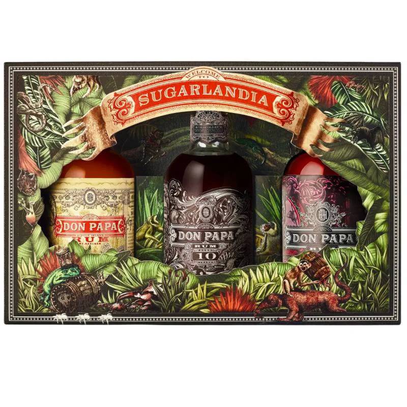 Don Papa Super Premium Tasting Set - 40-45% vol 3x 200ml von Don Papa