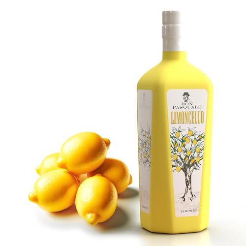 Don Pasquale Limoncello - der edle Likör aus Zitronen, eine echte Spezialität aus Italien, ideal als Digestif | 1 x 0,7l von Don Pasquale