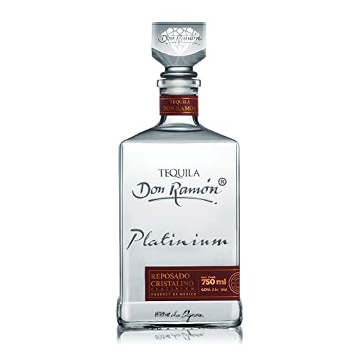 Don Ramón Platinum Reposado Cristalino 100% Agave 35% Vol. 0,7l in Geschenkbox von Don Ramón