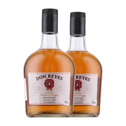 Rum Don Reyes Añejo 5 Jahre 70 cl (Karton mit 2 Flaschen von 70 cl) von Don Reyes