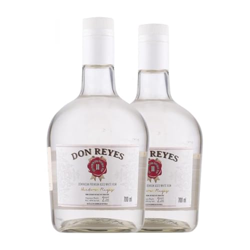 Rum Don Reyes Premium Aged White 70 cl (Karton mit 2 Flaschen von 70 cl) von Don Reyes