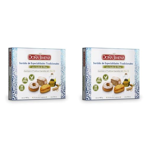 Weiß | Vegan | Glutenfrei | Höchste Qualität (Packung mit 2) von Doña Jimena