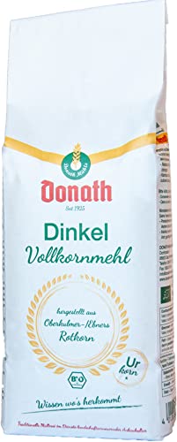 Donath Mühle Bio Donath Dinkel-Vollkornmehl (2 x 1000 gr) von Donath Mühle