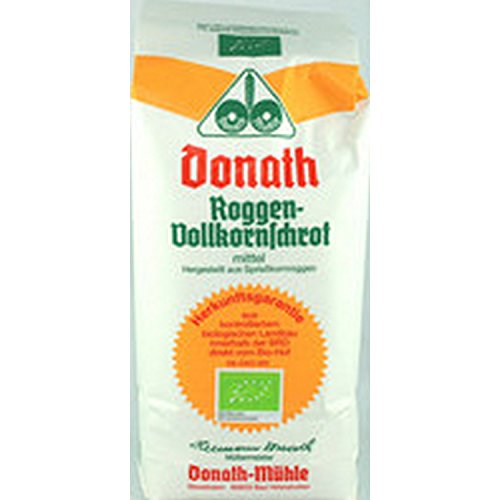 Donath Mühle - Roggen Vollkorn Schrot - 1000g, bio von Donath