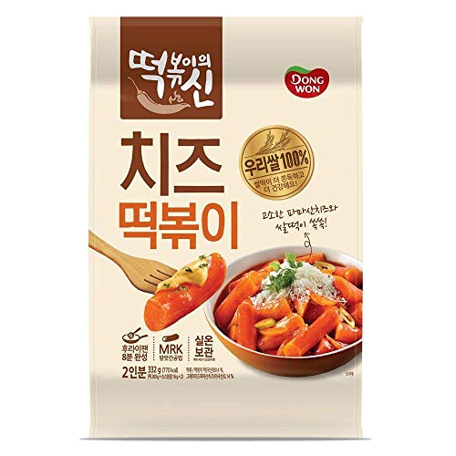 [Dongwon] [God of tteokbokki] Käse tteokbokki (Rührbratener Reiskuchen) / koreanisches Essen / koreanisches Tteokbokka / Instantgaren Lebensmittel/asiatische Gerichte (Übersee-Direktversendung) von Dongwon