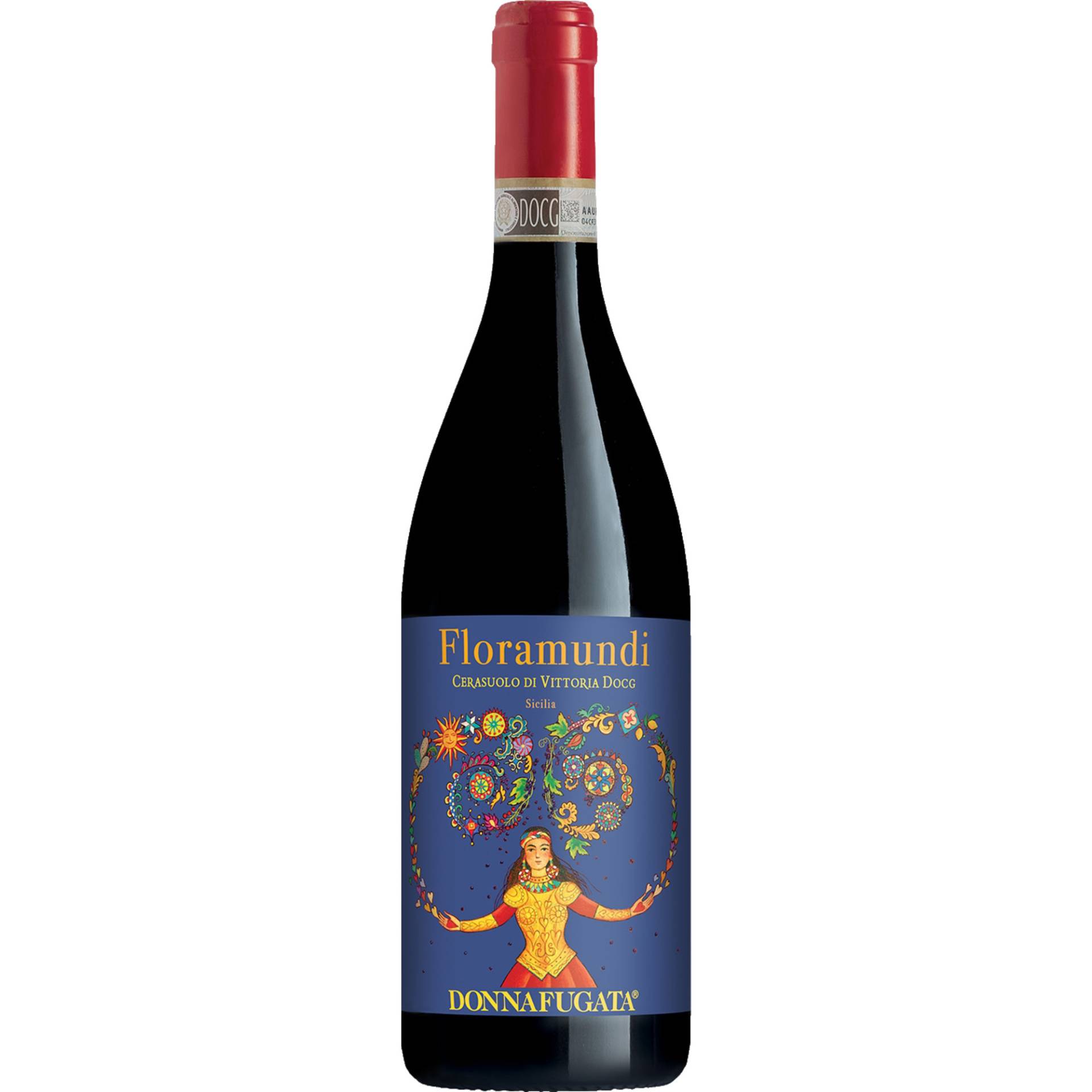 Floramundi, Cerasuolo di Vittoria DOCG, Sizilien, 2022, Rotwein von Donnafugata , Via S. Lipari 18 , IT-91025 Marsala (TP)