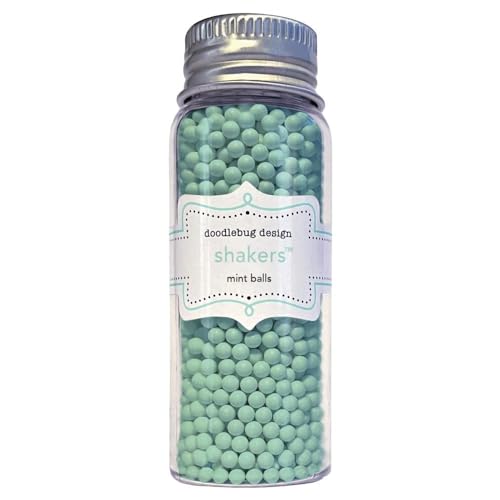 Doodlebug Shakers-Mint Balls von Doodlebug