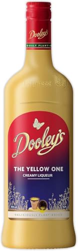 DOOLEY'S THE YELLOW ONE Creamy Liqueur (0,7l) – Cremig wie ein Sahnelikör, veganer Likör auf Vodka-Basis – Ein Genuss auch für Eierlikör-Fans – Ideal für Cocktails oder Pur – 15 % Vol. von Dooley's